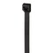 Panduit Cable Tie, 17-1/2 in L, 5 in Max Bundle Dia., Black, Nylon 6/6, 50 lb Strength, 1000 PK PLT5S-M30 - alternate 3